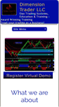 Mobile Screenshot of dimensiontrader.com